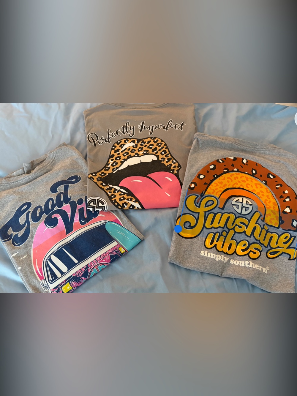 Simply Southern Men's Crewneck T‑Shirt in Heather Gray